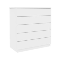 Cômoda 5 Gavetas Prêmium Tcil Móveis Branco Cômoda 5 Gavetas Prêmium Tcil Móveis Branco