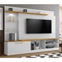 Estante Home Flórida Plus Para TV Até 60 Polegadas Mavaular Branco/Damasco Soft