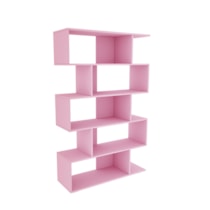 Estante Twister Tcil Móveis Quartzo Rosa Estante Twister Tcil Móveis Quartzo Rosa